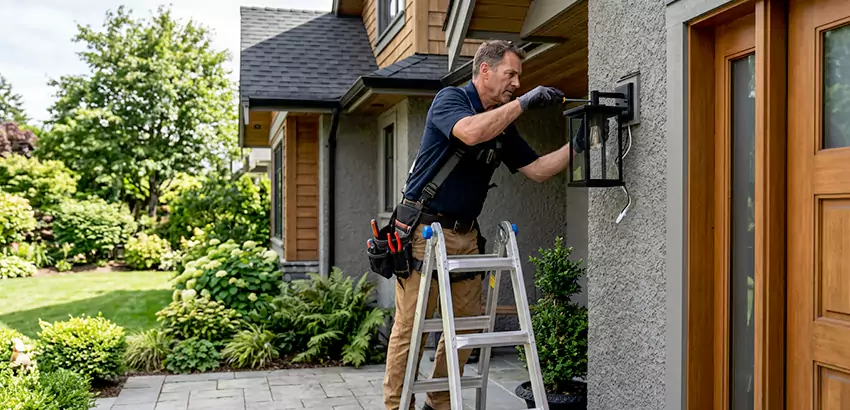 Outdoor and Exterior Light Fixture Installation in Galloway