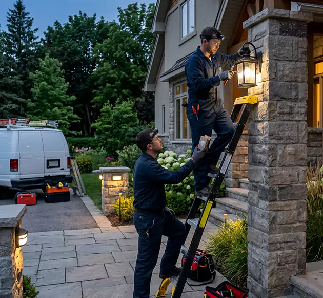 Professional Outdoor Lighting Repair: Your Local Fixture Fix Team in Galloway, OH