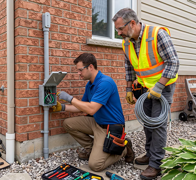 Professional Outdoor Outlet Installation: Your Local Exterior Wiring Team in Galloway, OH